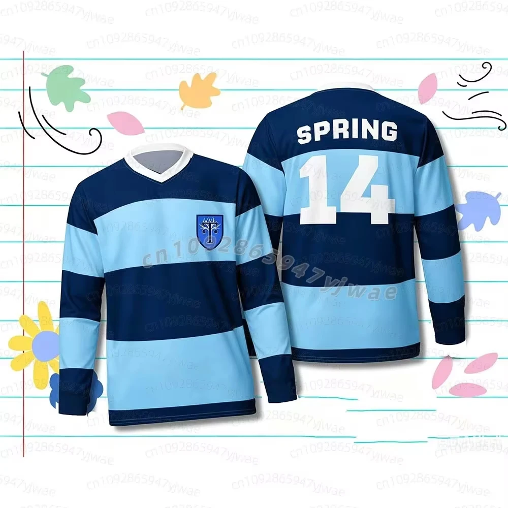 2026 Neues Heartstopper Forever Lgbtq Herren-T-Shirt Nick Nelson Charlie Spring 10 # 14 # Rugby-Trikot Truham Grammar Herren-Hoodies – Detail 6