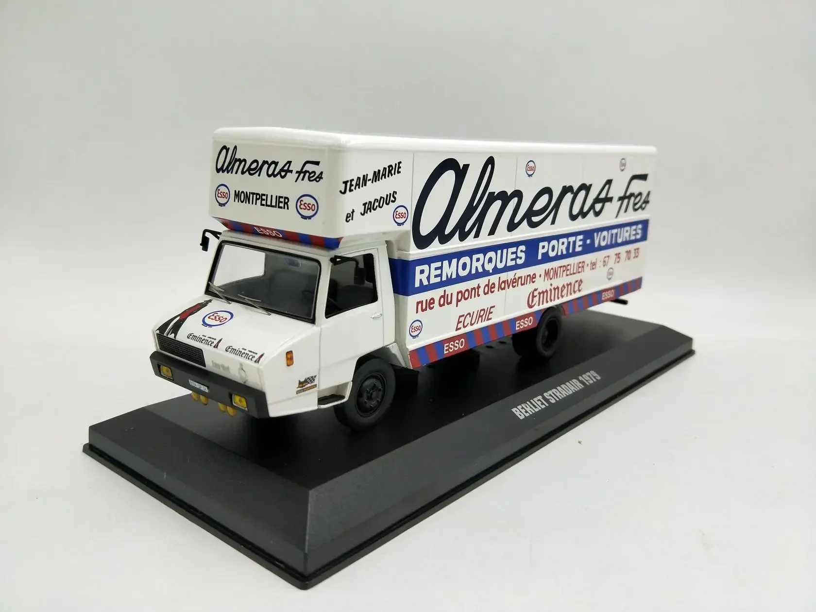 

1: 43 IXO BERLIET STRADAIR 1979 Container Truck Transport Vehiclecar Model Toys For Boys Gift Collectioncar Model Collection Toy