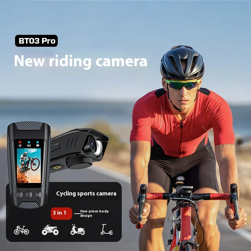 

4K New Action Camera BT03Pro Cycling Camera Outdoor Special Bicycle Helmet Recorder Action Video Camera