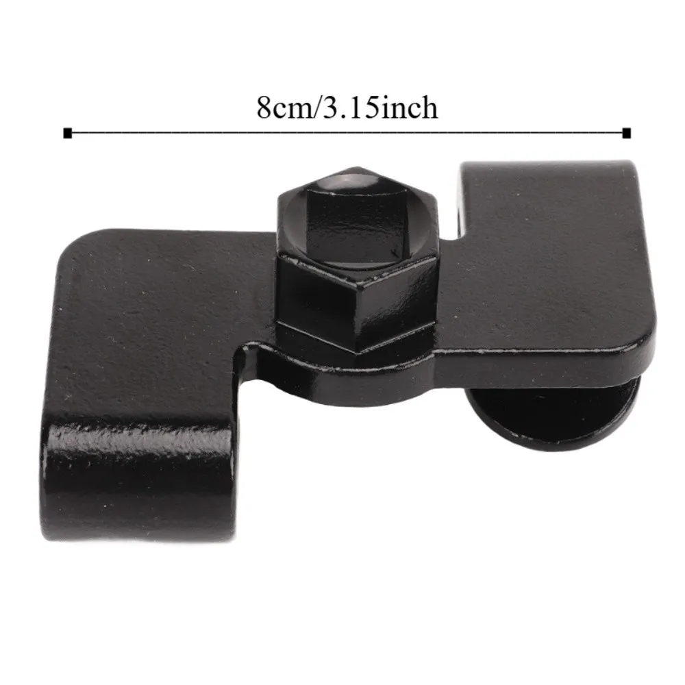 Universal Carbon Steel Wrench Extender Black 1/2 Inch Drive Extension Wrench Tool 21 mm Hex Drive Torque Adaptor Repair Shops