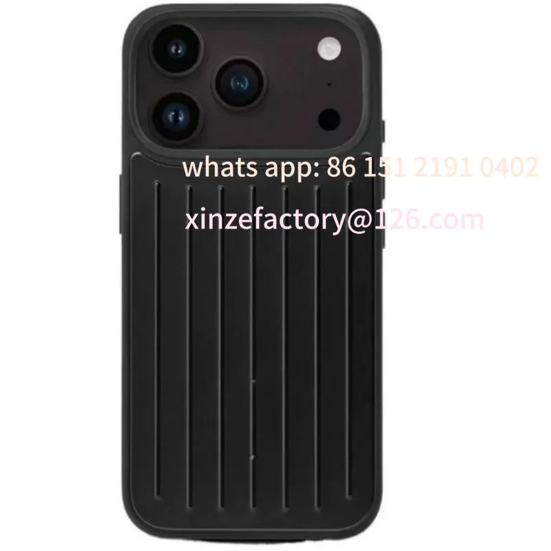 تخصيص فاخر ثلاثية الأبعاد آيفون 17 برو ماكس و 17 برو حافظة مغناطيسية مقاومة للصدمات سبائك الألومنيوم الحد الأدنى حقيبة مخطط الهاتف