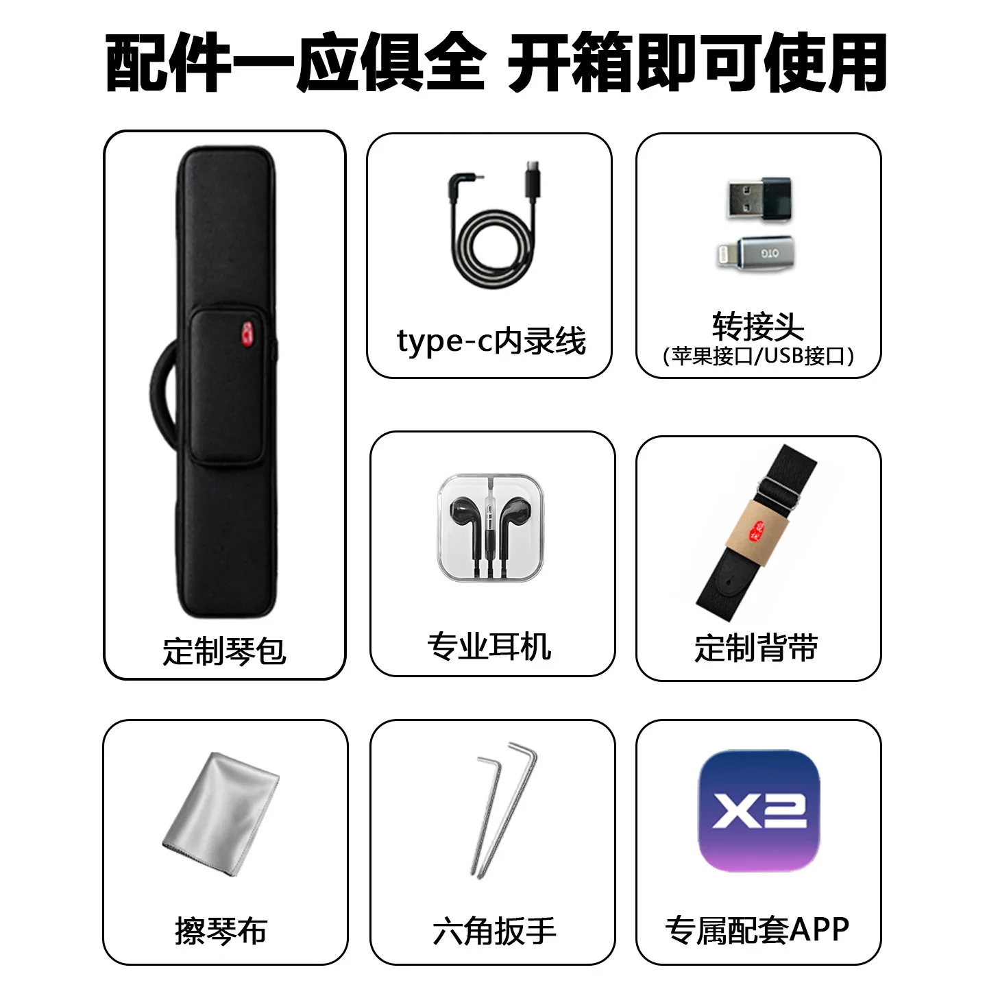 Portable Smart Silent Guitar Acoustic-Electric Guitar with HIFI Speaker 8 Preset Tones 9 Effects 28 Cab Simulations Rechargeable
