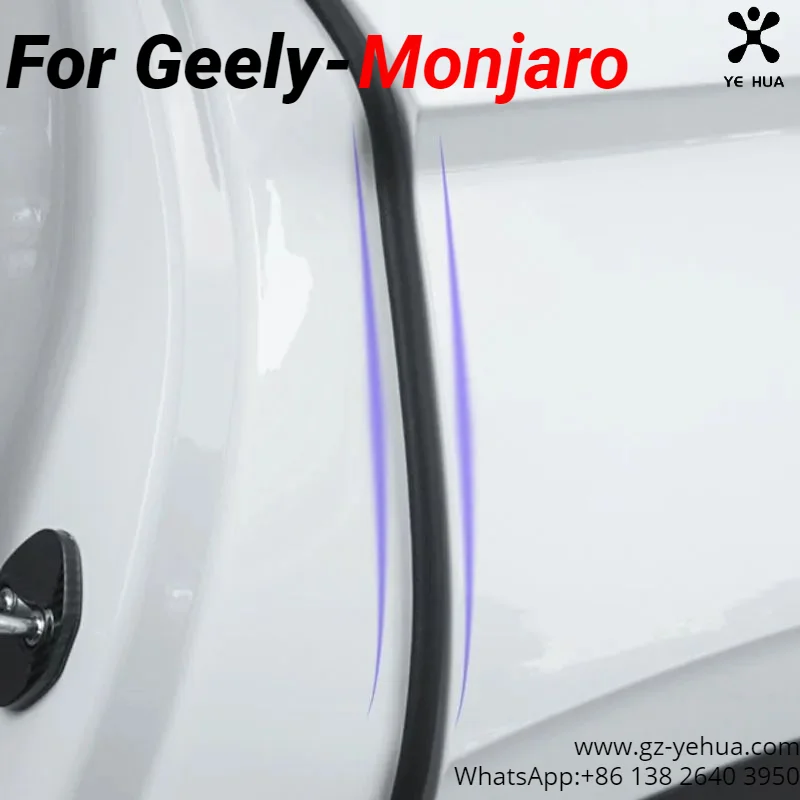 For GEELY Monjaro Manjaro Xingyue L KX112022 2023 Car Sealing Strip Door Sound Insulation and Dust Rubber Strips Car Accessories