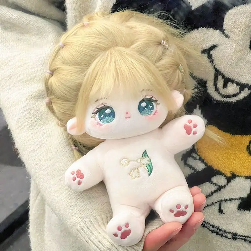 

20CM cotton doll plush toy - interchangeable costume doll cute series