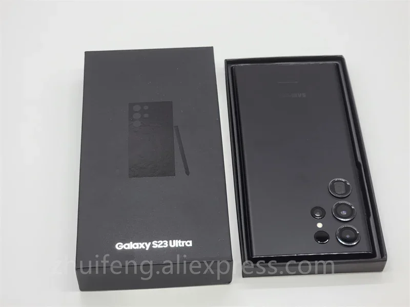 Samsung Galaxy S23 Ultra 5G S918U1 S918U 6.8' ROM 256/512GB RAM 8/12GB Snapdragon NFC Celular Android Original