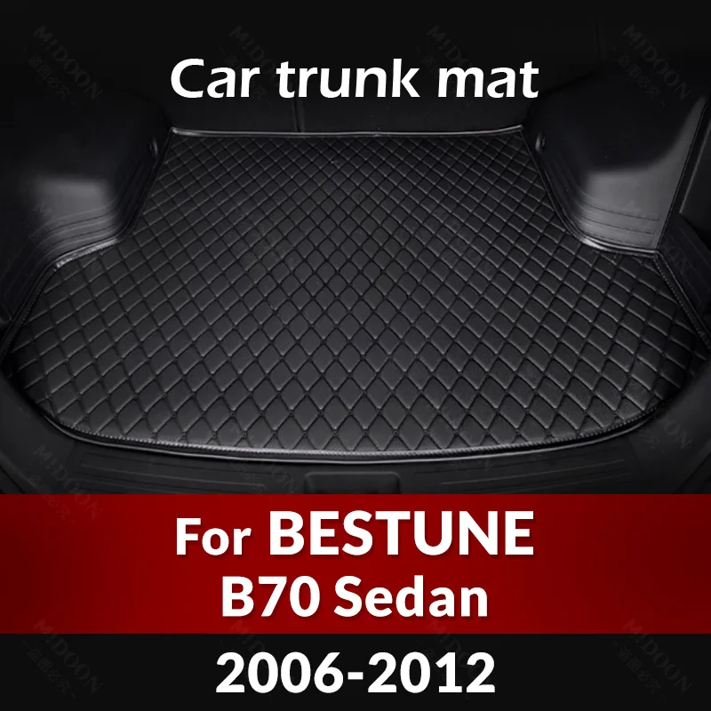 

Car Trunk Mat For BESTUNE B70 Sedan 2006 2007 2008 2009 2010 2011 2012 Custom Car Accessories Auto Interior Decoration