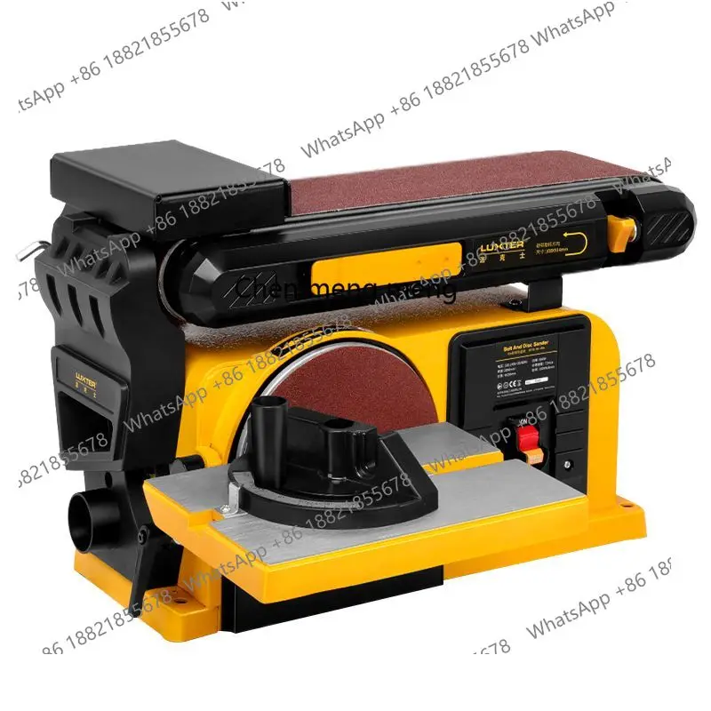 Sand Disc Belt Grinder Woodworking Desktop Grinder Polishing Machine Small Knife Grinder Sandpaper
