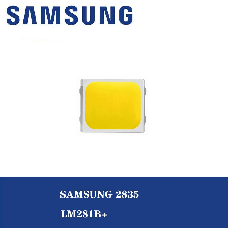 Original Samsung LM281B+ LED Diode 0.5W SMD 2835 3000K 3500K 4000K 5000K 3V 0.5W High Light Efficiency/PPE Horticulture Lighting