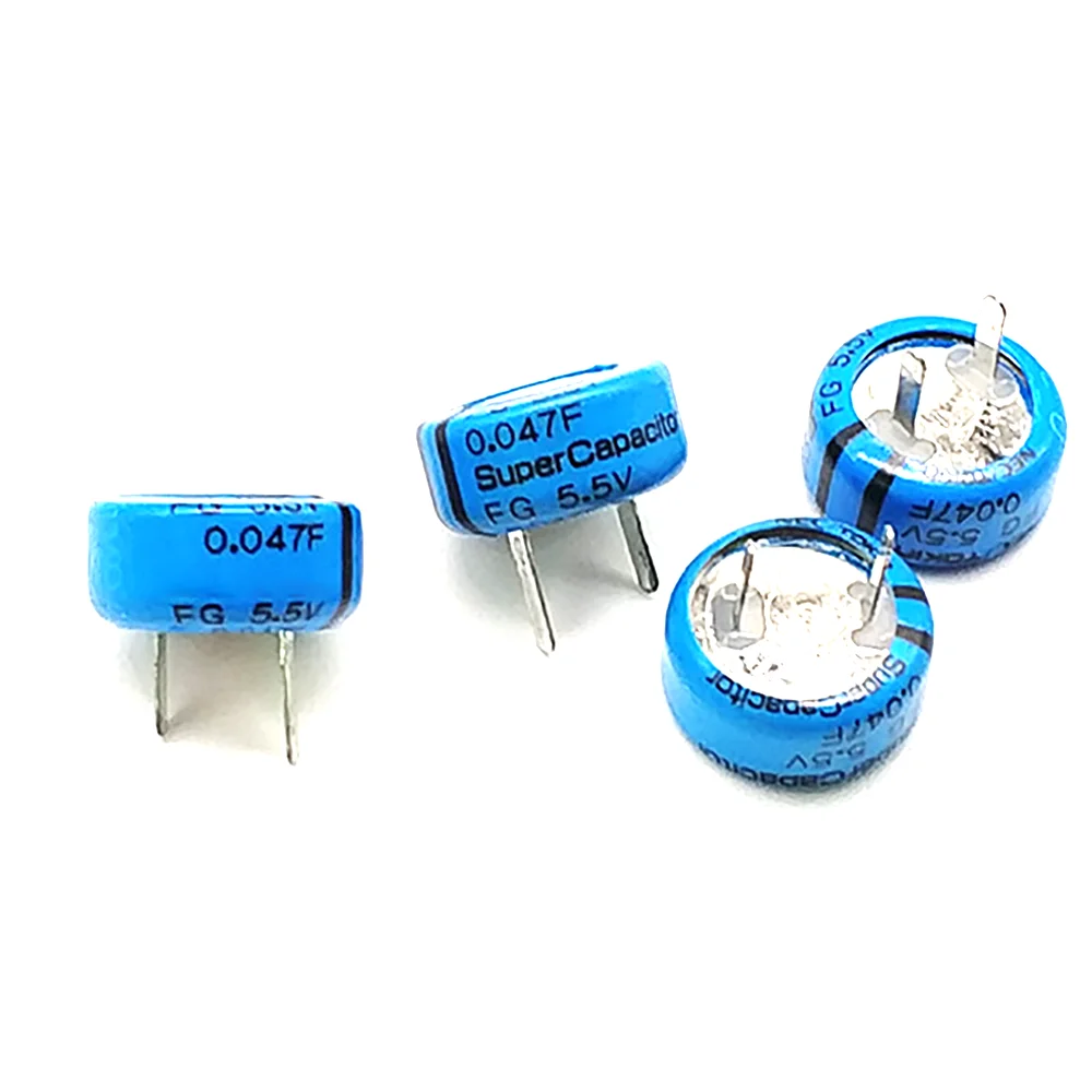 Imagem -05 - Super Capacitores tipo 5.5v 0.01f Fgr fg Fgh 0.022f 0.047f 0.1f 0.22f 0.47f 1f 2.2f 4.7f 1.5f 0.6f Capacitor Supercapacitor