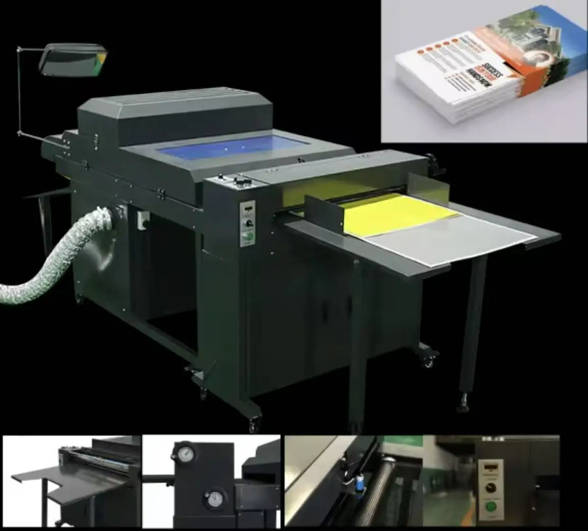 Picture 6: 650mm Semi-Automatic UV Coating Machine for Printing Postpress Finishing