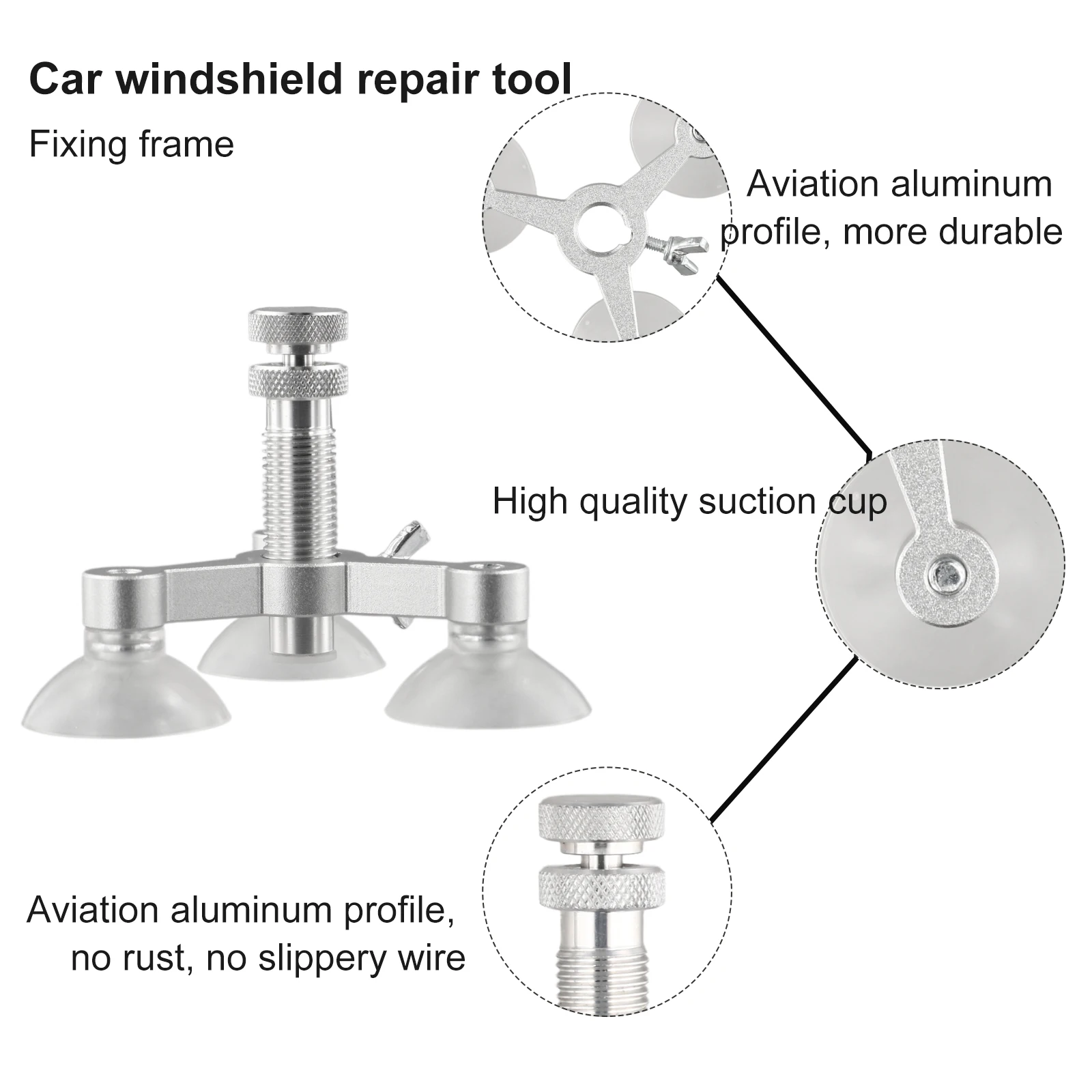 

DIY Windshield Fix Windscreen Repair Tool Automotive Maintenance Comprehensive Package Easy To Operate For Car Owners