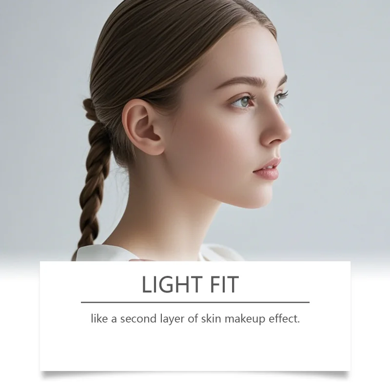 Bâton correcteur ivoire naturel hydratant léger visage moyen point culminant Contour couleur tenant bâton de maquillage pour le contour naturel