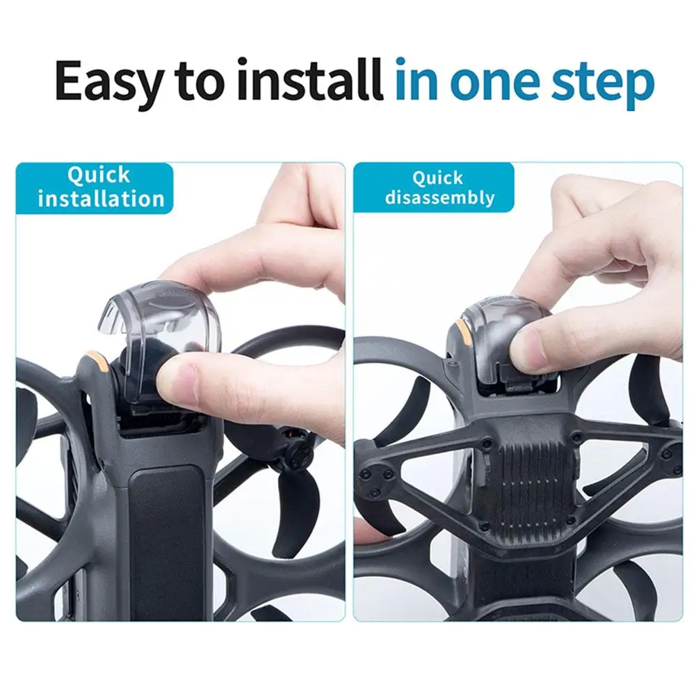 واقي كاميرا Gimbal مضاد للوهج ، غطاء غطاء العدسة لطائرة DJI AVATA بدون طيار ، واقي الغطاء ، الكاميرا ، AVATA2 ، B0Z8