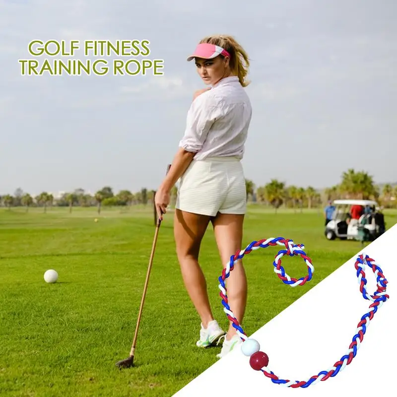 Golf Pull Rope Trainer Multipurpose Exercises Rope Golf Training Equipment Compact Practical Golf Sports Accessories Golf