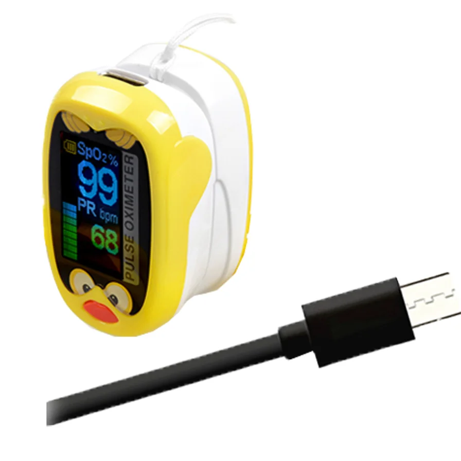 

Wholesale! Kids Oximeter Medical Infant Finger Pulse Oximeter Pediatric SpO2 Blood Oxygen Saturation Meter Rechargeable