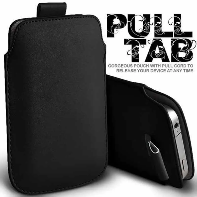 Universal Leather Case For Samsung Galaxy A51 A71 A50 A70 A30s S21 FE Note 20 S22 S23 S24 FE S25 Ultra Plus Phone Case Pouch Bag