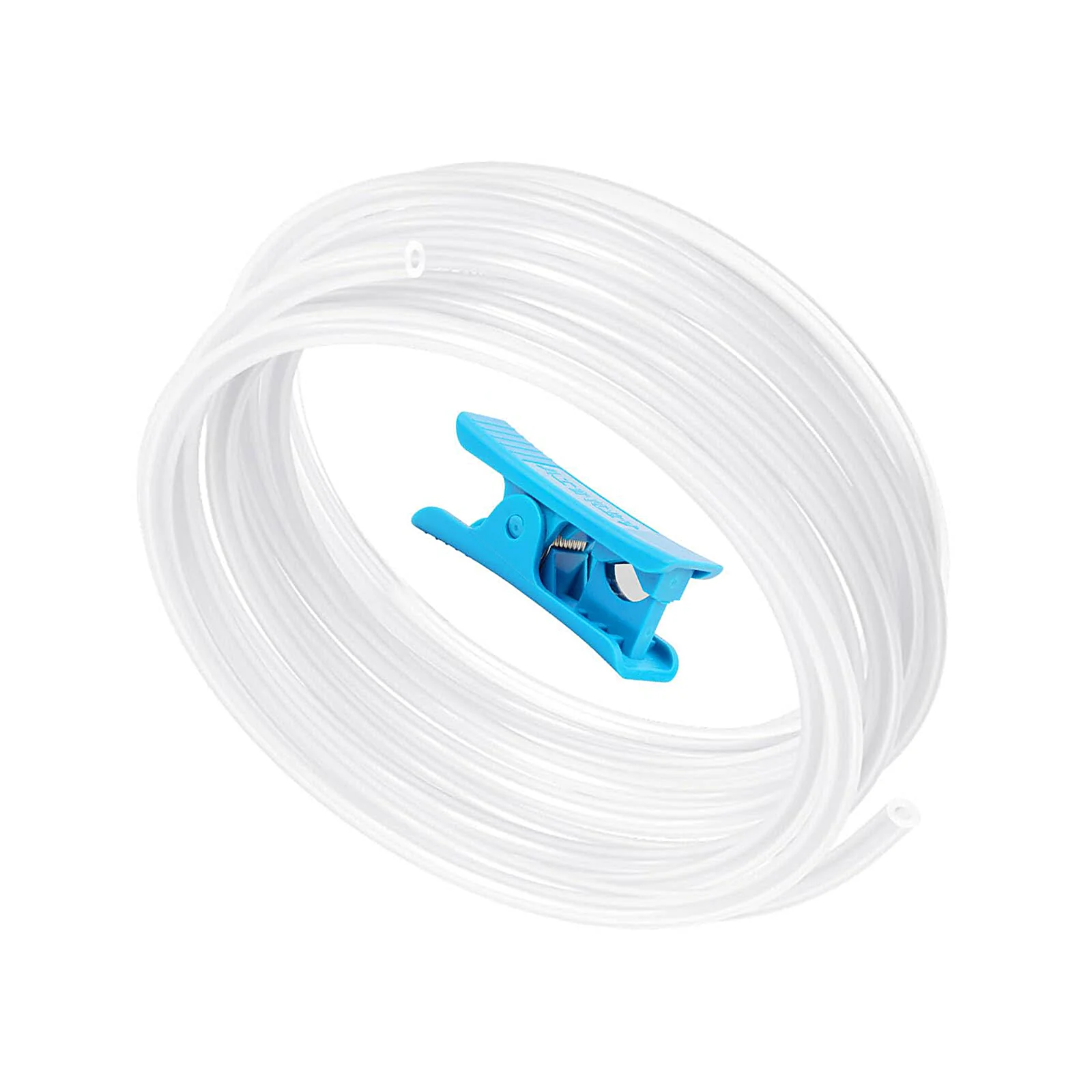 JuWecubic PTFE Tube for 3D Printers, 5M 2.5mmx4mm Includes Tube Cutter