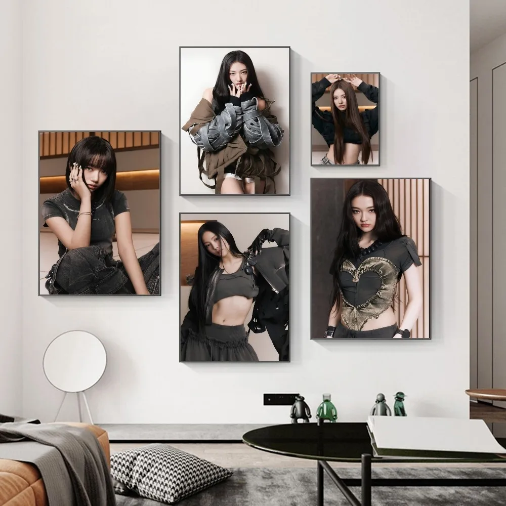 Kpop Group M-MEOW HANDS UP Poster Print Poster Paper Waterproof Sticker Home Living Room Bar Wall Painting Decoration