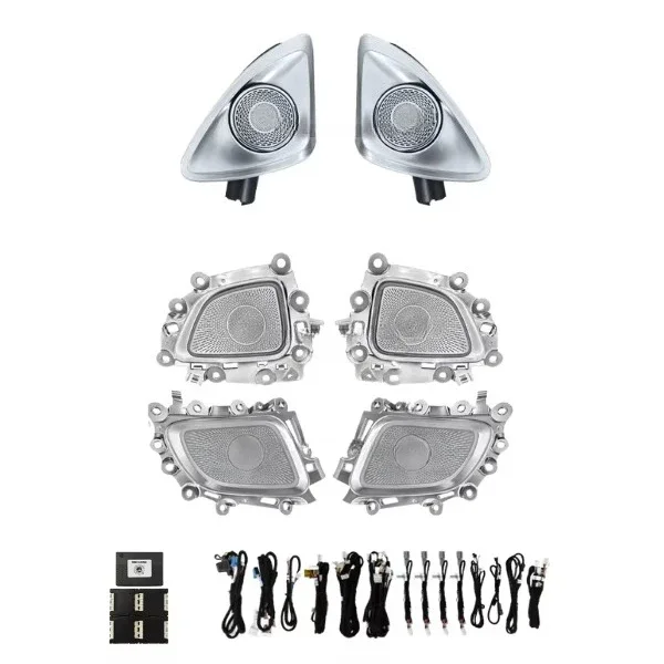 C-Class W206 4D Rotating Tweeter with 64-Color LED Ambient Light Auto Interior Lighting for W206 Model