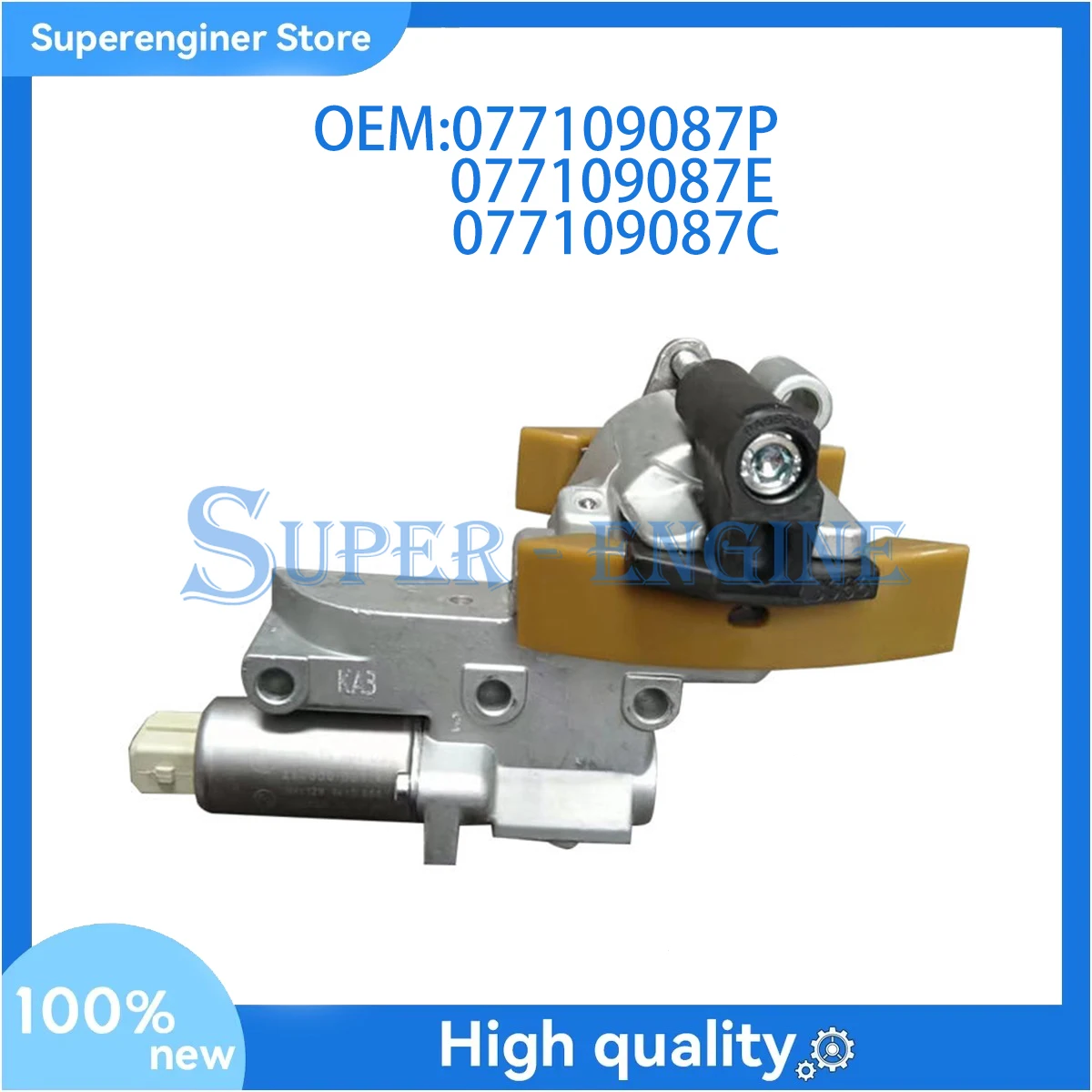 

Qty1 Right Side 4.2T 8 Cylinder Camshaft Timing Chain Tensioner 077109088P 077 109 088C 077109088E For Audi A6 S6 A8 S8