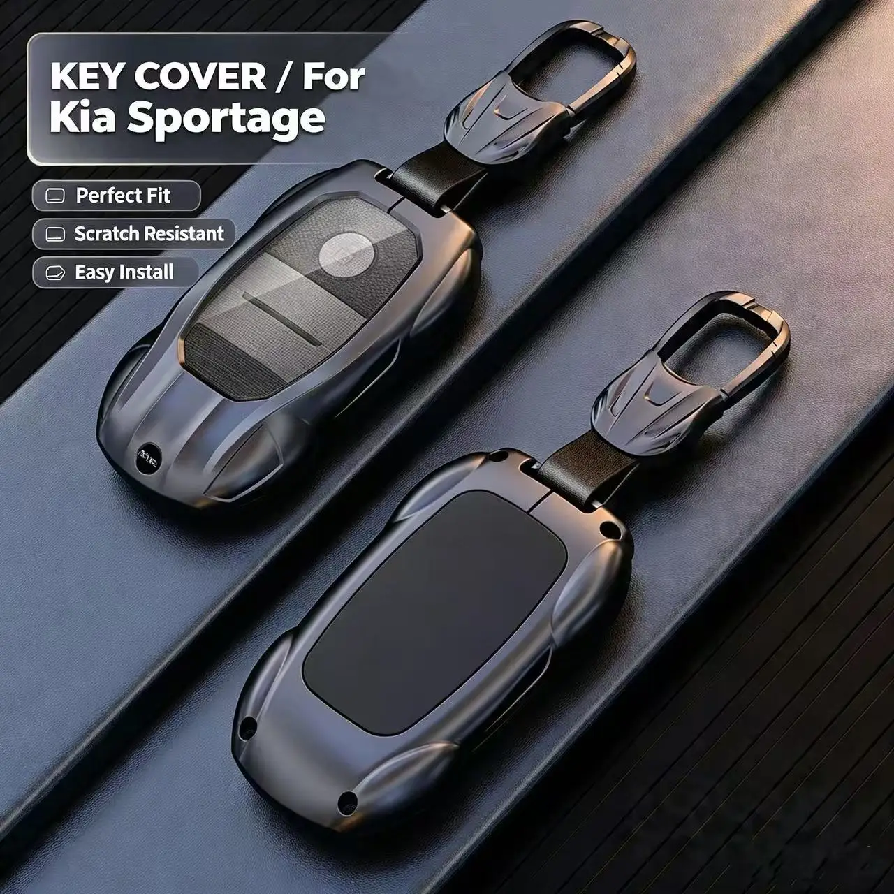 For Kia Sportage Cerato Optima K3 K5 Sorento Niro LX EX Niro Touring 2016 Metal Car Remote Key Cover Case Holder Protector Shell