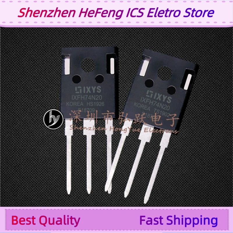 

10PCS -20PCS IXFH74N20 TO-247 200V 74A Fast Shipping Quality Quick Delivery