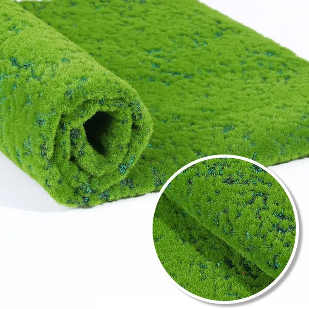 

DIY Fake Moss Grass Turf Durable Eternal Life Artificial Moss Carpet 50*50cm Lifelike Simulation Moss Sheet Home Decoraion
