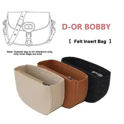 Felt Insert Bag Organiser Insert for D BOBBY Bag Organizer Multi Pocket Compartment Storage Inner Bag Lining