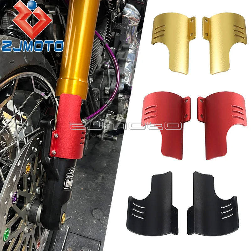 

Durable Aluminum Front Fork Guards Dust Protection For Harley CVO Road Glide ST 2024 FLTRXSE 23-24 Dustproof Fork Leg Protector