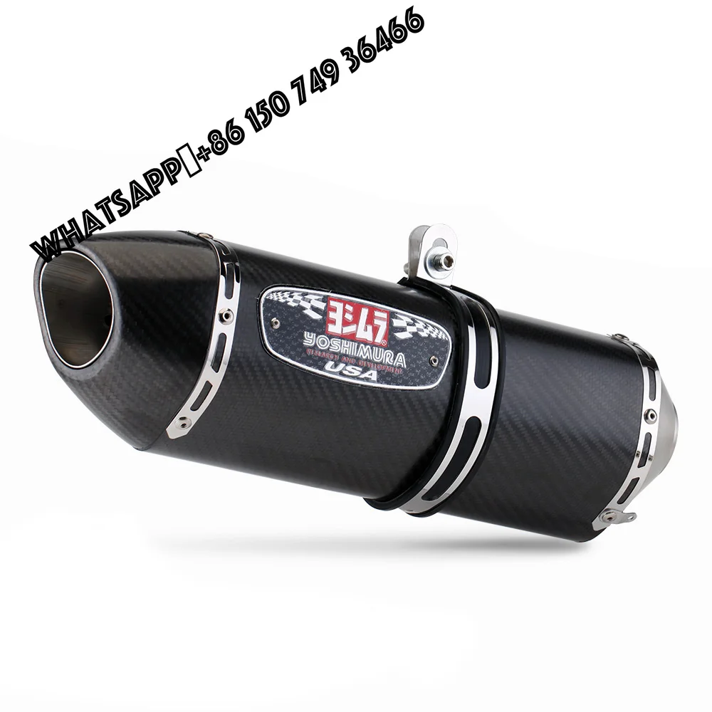 51mm Universal Motorcycle for Yoshimura R77 Modified Exhaust Pipe Db Killer Silen for honda Xmax300 Cbr650 Z900 R1 R6 Er6n Ninja