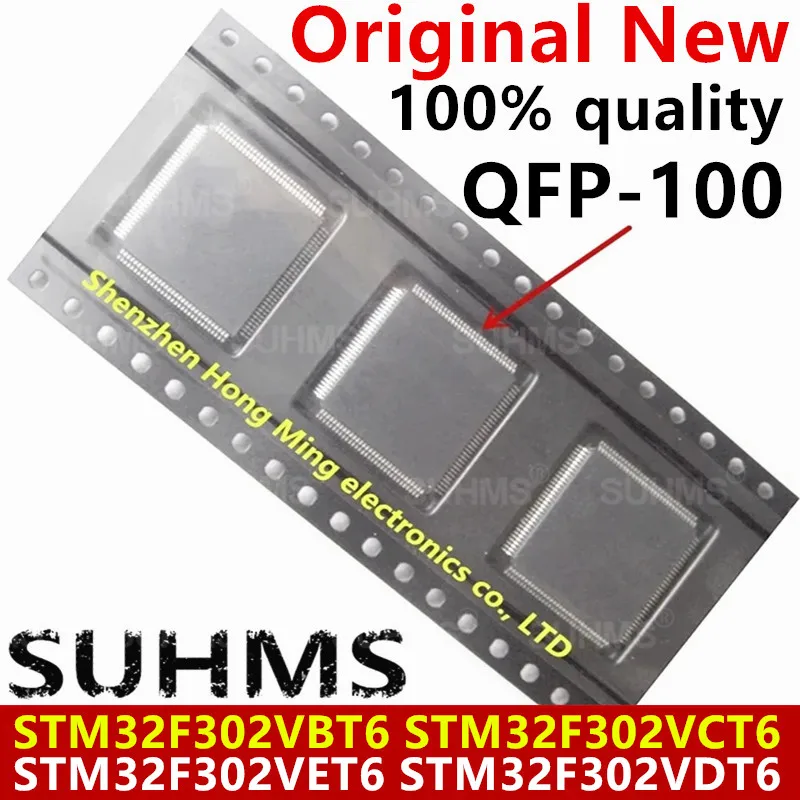 (1piece) 100% New STM32F302VBT6 STM32F302VCT6 STM32F302VET6 STM32F302VDT6 STM32F302 VBT6 VCT6 VET6 VDT6 QFP-100