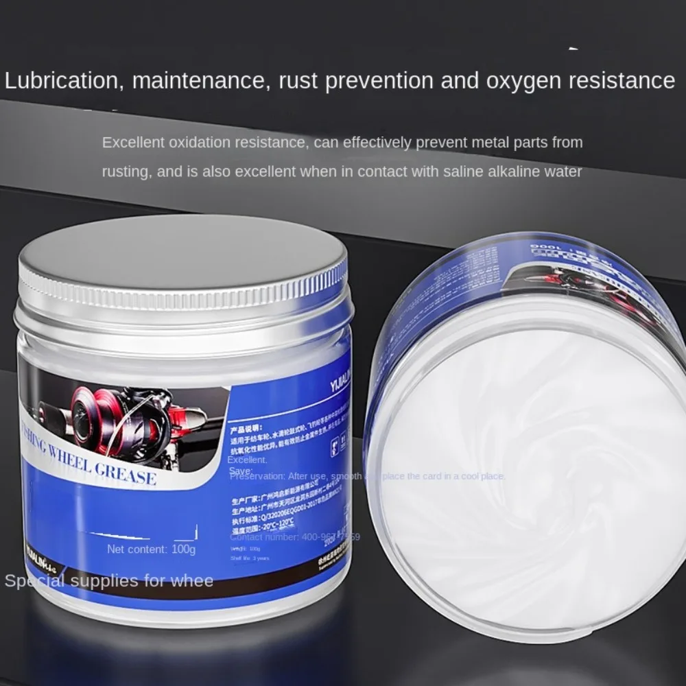 

2025 Maintenance Bait Casting Fishing Reel Grease Lubricating Stable Reel Grease 100g Bearing Gear Liquid Oil Fishing Reel