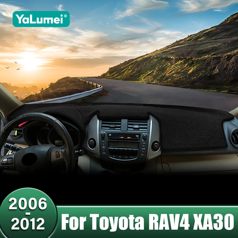 

Car Dashboard Cover Avoid Light Pads Sun Shade Mats Non-Slip Carpets For Toyota RAV4 XA30 MK3 2006 2007 2008 2009 2010 2011 2012