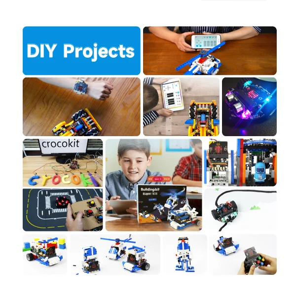 Enfo microbit development board v2.2 expansion motherboard module Micro:bit graphical programming block kit smart car