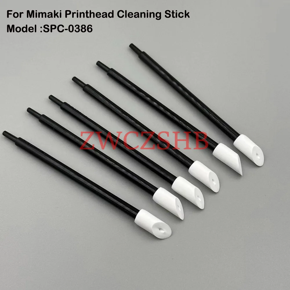 10PCS Printhead Cleaning Cotton Swab 8mm Wide PU polyurethane SPC-0386 For Mimaki UJF-3042 UJF-3042FX UJF-3042HG UJF-6042