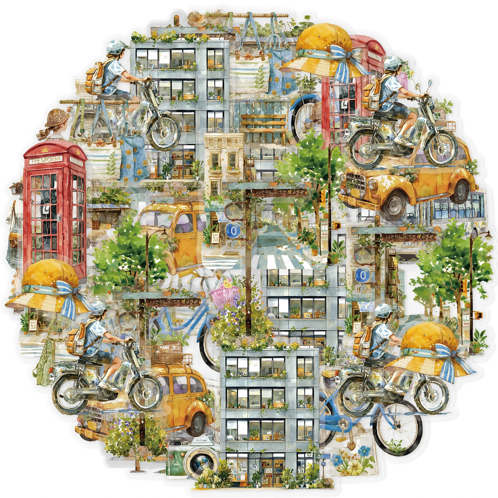 15Pcs Retro Theme P… - image