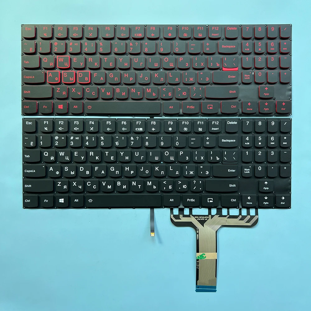 Teclado ruso Y520 para Lenovo Legion Y520-15IKB Y720 Y720-15IKB R720 R720-15IKB Y530-15 Y7000P Y530-15ICH Y540-15IRH portátil