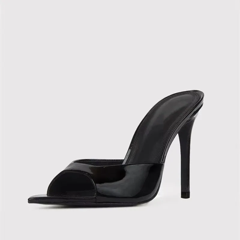 

MKKHOU модные сандалии, женские новые высококачественные туфли ручной работы по индивидуальному заказу, туфли с открытым носком, женские тапочки на открытом каблуке