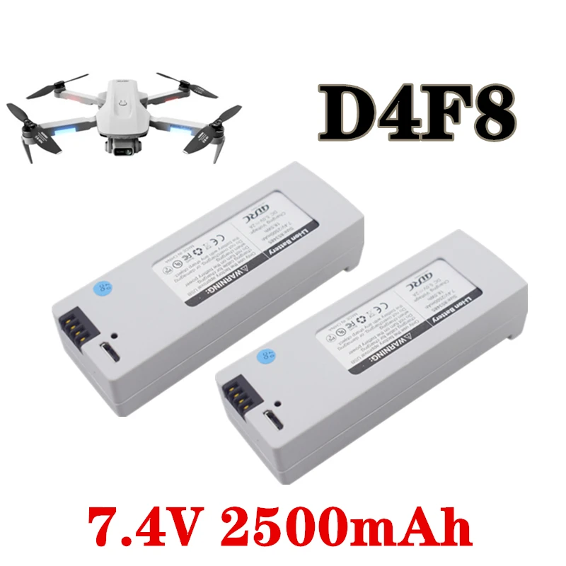 

RC Drone Battery 7.4V 2500mAh Lipo Battery For 4DRC F8 4D-F8 Four Aerial Photography Quadcopter Helicopter 7.4V Battery