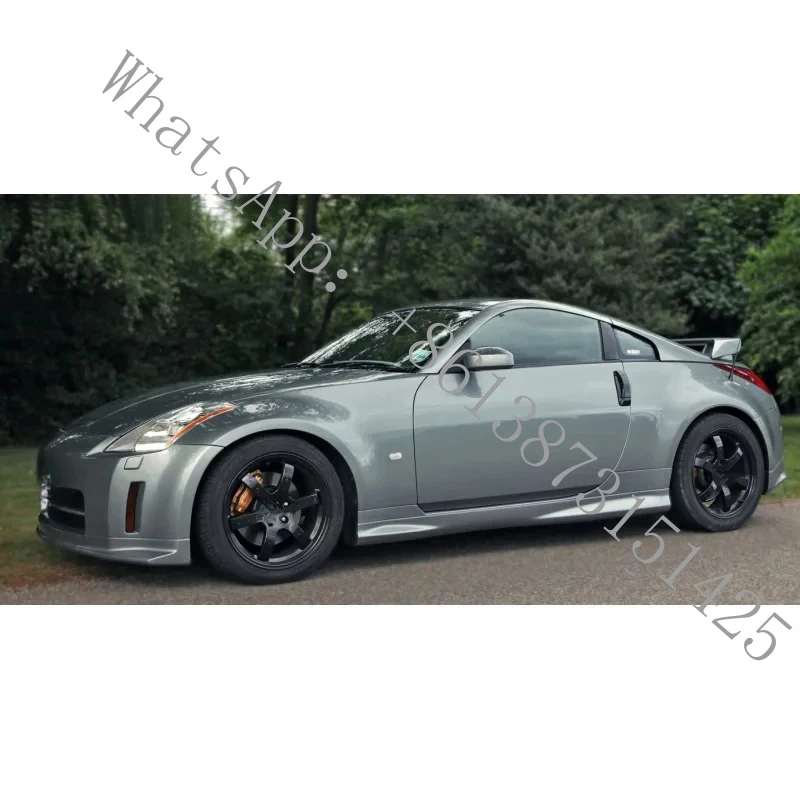 Suitable 350Z Z33 2003-2009 Demon Carbon Fiber Nismo Style Resin Side Skirts Side Scoop