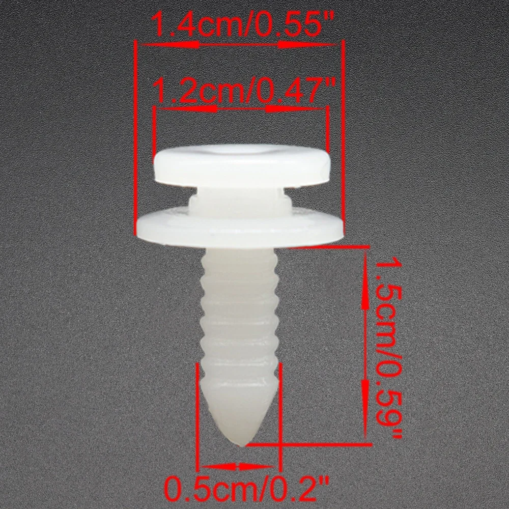 10Pcs For VW Touareg 7L Car Step Insert Side Sill Trim Interior Panel Pillar Clips Rivet 2003 2004 2005 2006 2007 2008 2009 2010