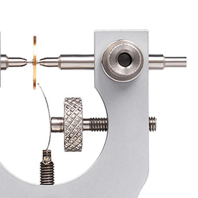 ABHU ساعة عجلة التوازن أداة ملحق أداة الساعات المعدنية تصحيح المشبك ساعة صيانة أداة إصلاح حركة الساعة