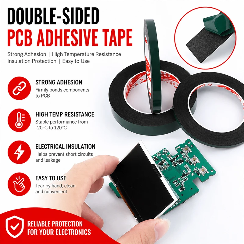 

Black Strong Double Sided Adhesive Tape for TV LCD Screen Phone Tablet Repair Foam Sealing Strip