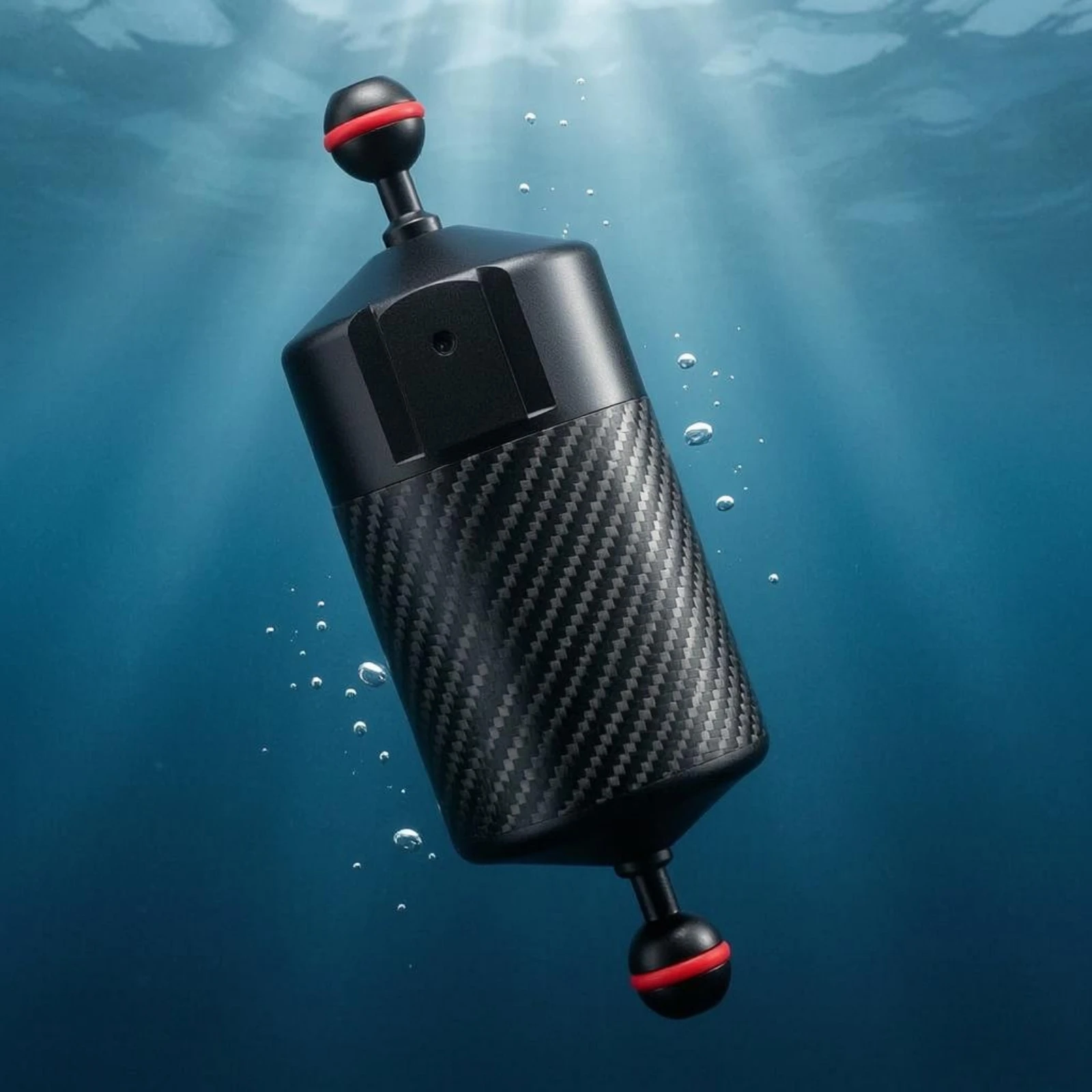 

Carbon-Fiber Buoyancy Arm Black Weave Underwater Camera Buoyancy Arm Lightweight Buoyant for Divers