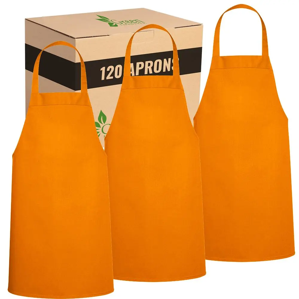 

LIFESTYLE 120 Pack Professional Chef Apron Grilling Aprons for Men, Waterproof Cooking Apron for BBQ, Work or Restaurant Use, K