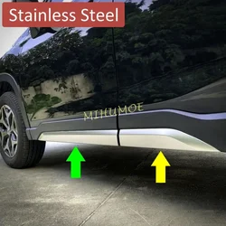 Stainless Steel Car Door Body Side Molding Trims Stylish For Subaru Forester SK 2019 2020 2021 2022 2023 2024