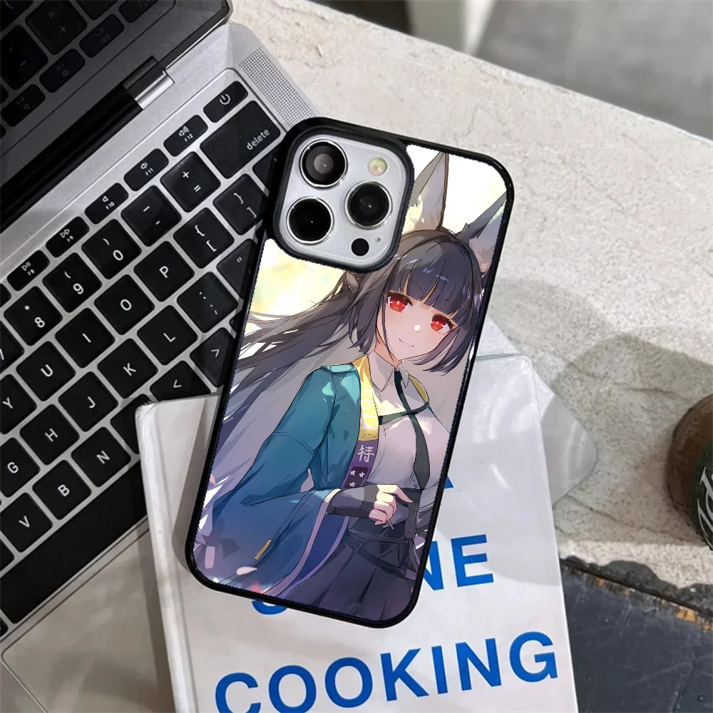 Game Anime Zenless Zone Zero Hoshimi Miyabi Phone Case Strong Magnetic For IPhone 15 14 13 Pro Max 11 12 Mini Alex Mirror For