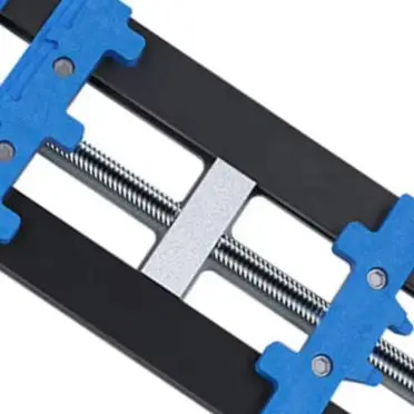 K23 Clamping Fixture Metal Blue Holder For Various Irregular Shaped PCB Board Soldering Repair Tool 182x62x24mm