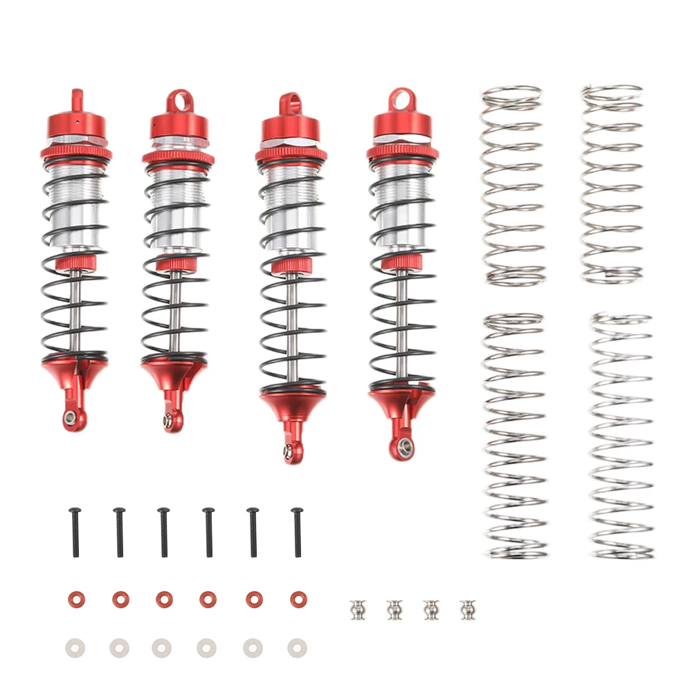 RCGOFOLLOW Aluminum Alloy Threaded Rear Shock Absorber Rc Rear Shock Absorber For 1/10 Rc Rear Shock Absorber SENTON 3S