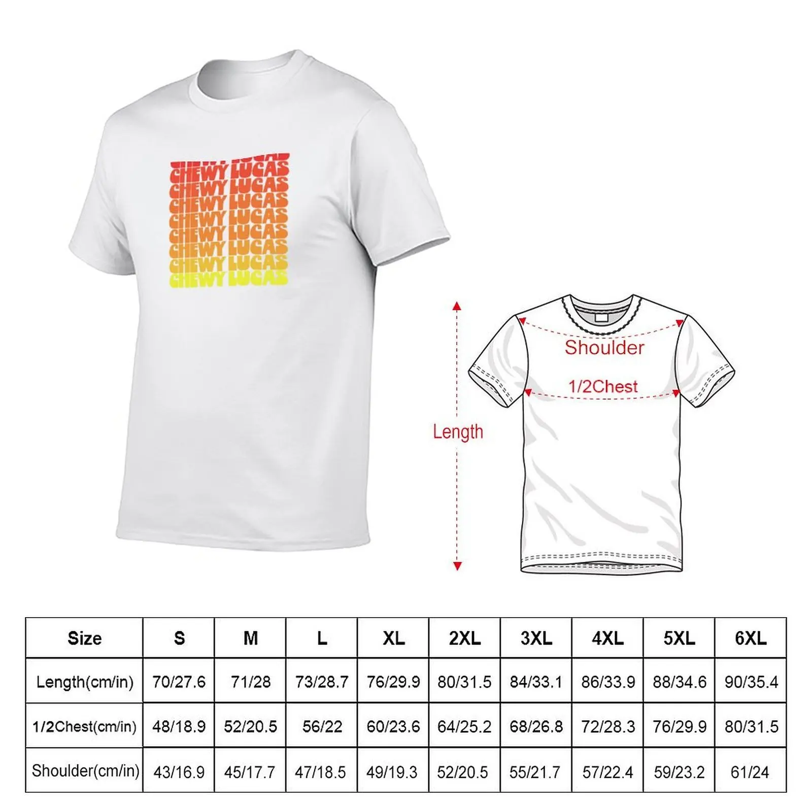Chewy Lucas Punk Package T-Shirt for a boy vintage clothes sweat shirts, men